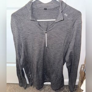 Men's Gray Quarter-Zip Lululemon